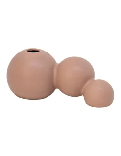 Cacoon Sculpture Tawny 21.5x10cm In Taupe