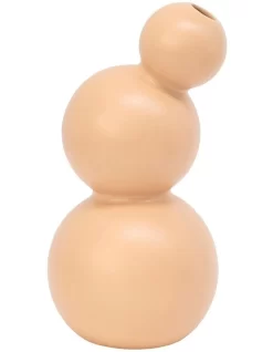 Cacoon Sculpture Sheepskin 11.5x23cm In Cream