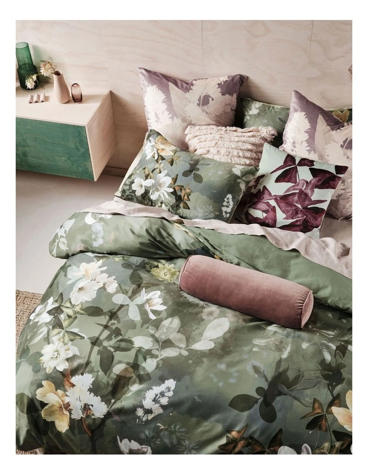 Linen House Rosalia Cushion In Jade 5 Linen House Rosalia Cushion In Jade - Image 3