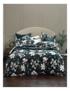 Verde Quilt Cover Set In Green