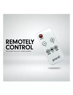 Electric Portable Remote Control Heater Black HEA-PCT-167L-BK -Household Items Shop 931839580 4 720x928