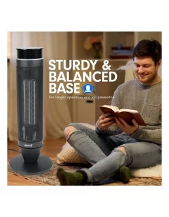 Electric Portable Remote Control Heater Black HEA-PCT-167L-BK -Household Items Shop 931839580 7 720x928