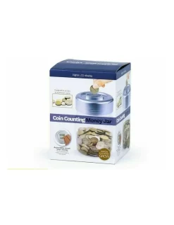 Digital Coin Counting Piggy Bank Jar