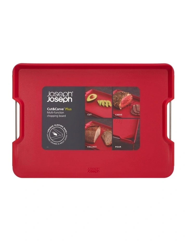 Joseph Joseph Cut&Carve Plus Large In Red 4 Joseph Joseph Cut&Carve Plus Large In Red - Image 2