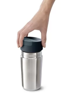 Joseph Joseph Sipp Steel Travel Mug Large 454ml In Anthracite -Household Items Shop 932988700 5 720x928