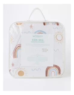 Weighted Blanket 3kg In Rainbow