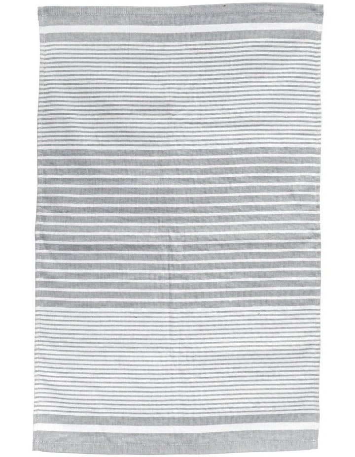 Osten Tea Towel 45x70cm In Pebble 3 Osten Tea Towel 45x70cm In Pebble