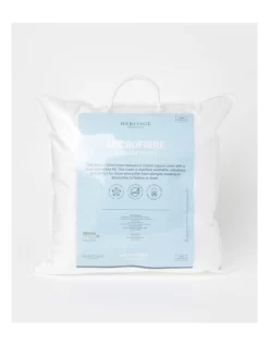 Heritage Microfibre Cushion Insert: 50x50cm In White