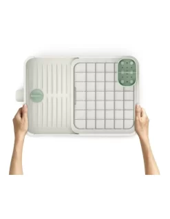 Joseph Joseph Extend Expandable Dish Rack In Light Stone/Sage -Household Items Shop 934238620 4 720x928