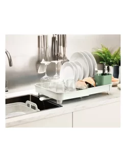 Joseph Joseph Extend Expandable Dish Rack In Light Stone/Sage -Household Items Shop 934238620 7 720x928