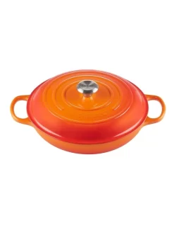 Le Creuset Signature Shallow Casserole 30cm/3.2Lt In Volcanic