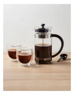 Maxwell & Williams Blend Plunger 1L With 2 Glasses Gift Boxed -Household Items Shop 934390540 4 720x928