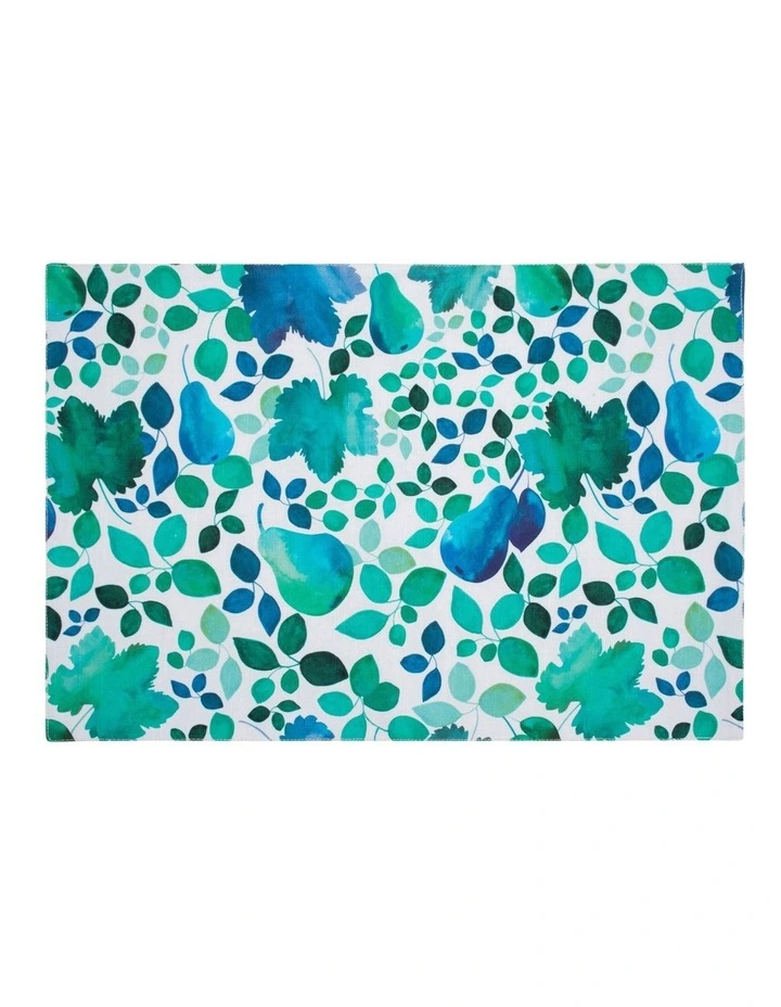 Maxwell & Williams Giverny Cotton Placemat 45x30cm In Multi 3 Maxwell & Williams Giverny Cotton Placemat 45x30cm In Multi