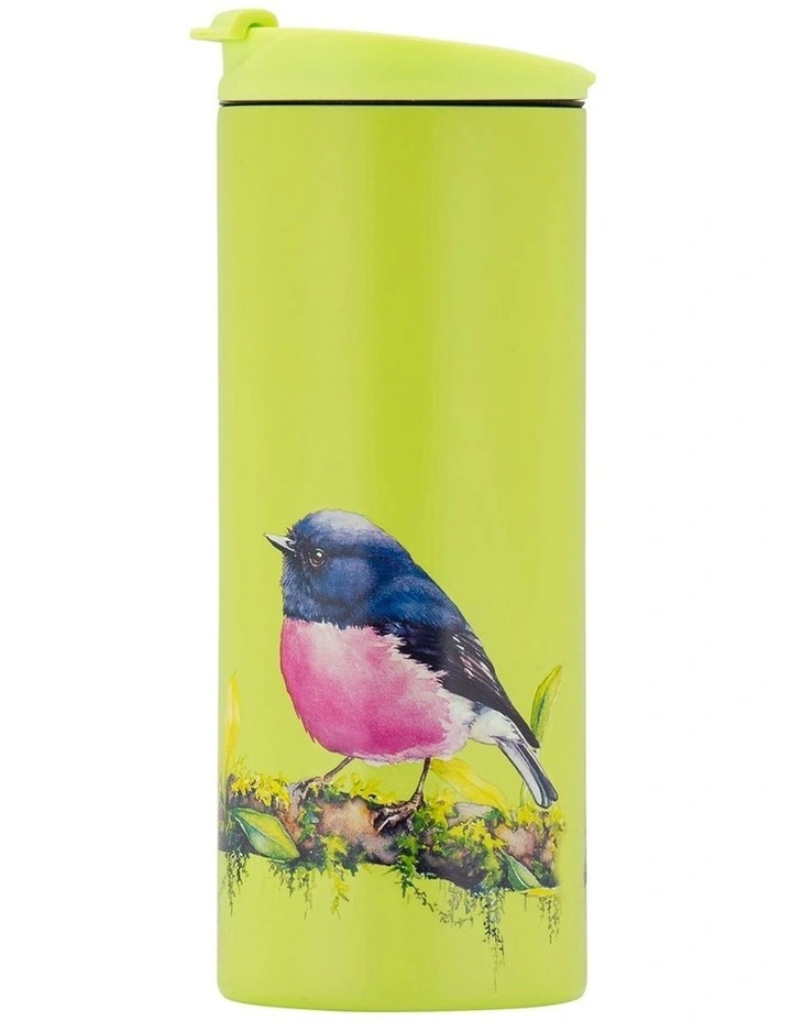 Maxwell & Williams Katherine Castle Bird Talk Double Wall Insulated Cup 350ml Pink Robins 4 Maxwell & Williams Katherine Castle Bird Talk Double Wall Insulated Cup 350ml Pink Robins - Image 2