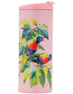 Maxwell & Williams Katherine Castle Rainbow Lorikeets Double Wall Insulated Cup 350ml