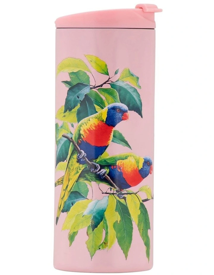 Maxwell & Williams Katherine Castle Rainbow Lorikeets Double Wall Insulated Cup 350ml 3 Maxwell & Williams Katherine Castle Rainbow Lorikeets Double Wall Insulated Cup 350ml