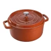 Staub Round Cocotte 24cm In Cinnamon 1 Staub Round Cocotte 24cm In Cinnamon -Household Items Shop 934731190 1 720x928