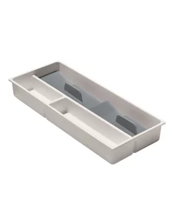 OXO Compact Utensil Organiser In White/Grey