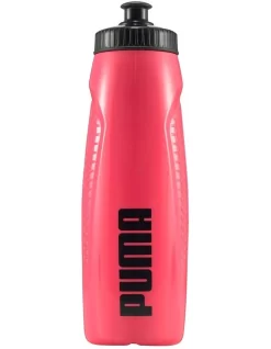 Puma Training Silicone Drink Bottle In Sunset Pink