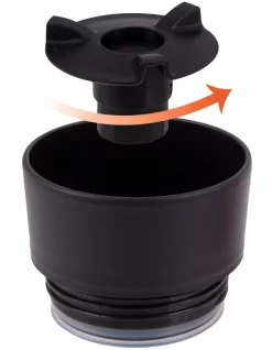 Oasis Stainless Steel Double Wall Insulated Travel Mug 360ml In Black -Household Items Shop 935001820 5 720x928