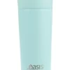 Oasis Stainless Steel Double Wall Insulated Travel Mug 360ml In Mint -Household Items Shop 935002000 1 720x928