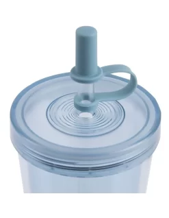 Oasis Double Wall Smoothie Tumbler With Straw 520ml In Blueberry -Household Items Shop 935002180 5 720x928