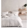 Linen House Capri Quilt Cover Set In White