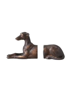 Doggy Bookend In Brown