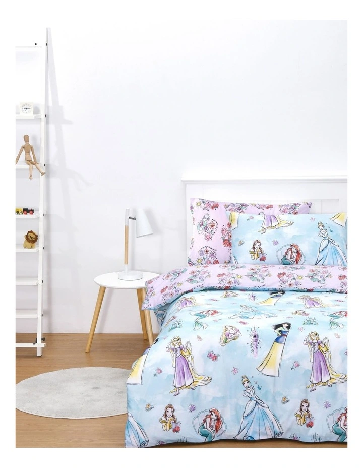 Disney Princess Quilt Cover Set In Multi 5 Disney Princess Quilt Cover Set In Multi - Image 3