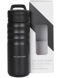 Medium Insulated Drink Bottle 532ml In Black