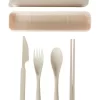 5 Piece Cutlery Set In Natural -Household Items Shop 936593470 1 720x928