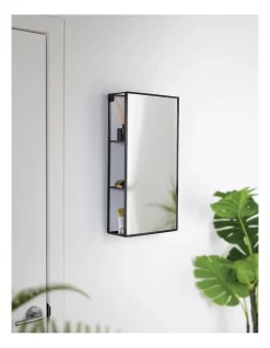 Umbra Cubiko Mirror 30x13x62cm In Black 8 Umbra Cubiko Mirror 30x13x62cm In Black -Household Items Shop 938053450 3 720x928