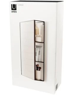 Umbra Cubiko Mirror 30x13x62cm In Black 9 Umbra Cubiko Mirror 30x13x62cm In Black -Household Items Shop 938053450 4 720x928