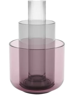 Umbra Layla 15x15x24cm Vase Set Of 3 In Assorted