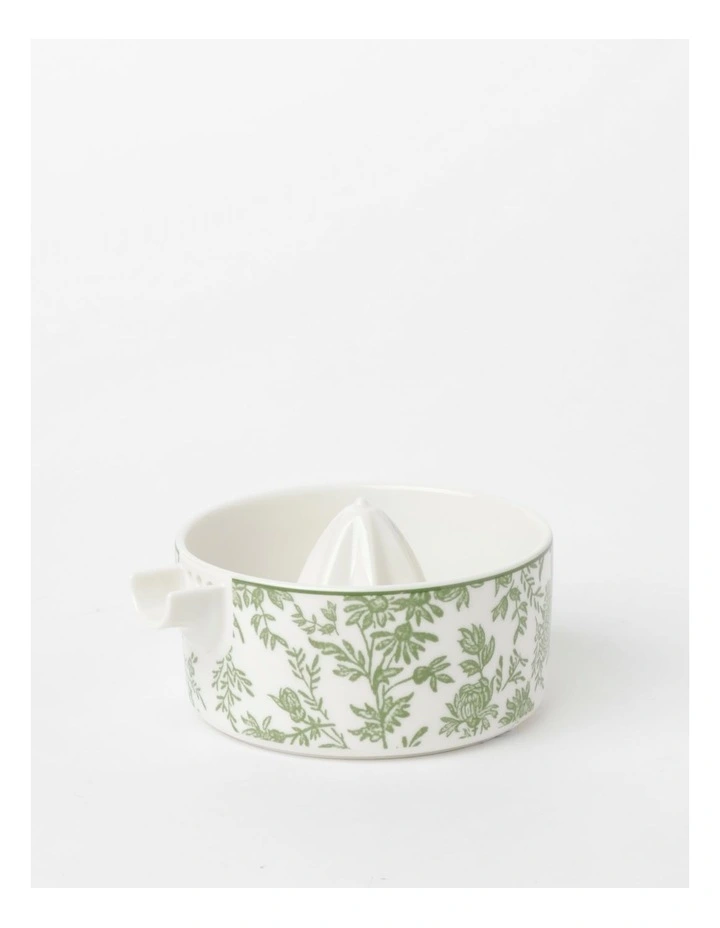 Heritage Garden To Table Floral Juicer 14x10x5cm In Green 3 Heritage Garden To Table Floral Juicer 14x10x5cm In Green