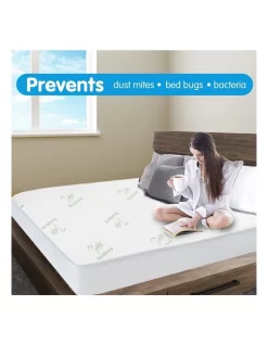New Luxury Bamboo Comfortable Fully Fitted Bed Mattress Protector Double -Household Items Shop 940293370 6 720x928