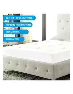 Laura Hill Bamboo Mattress Protector-Queen -Household Items Shop 940293640 5 720x928