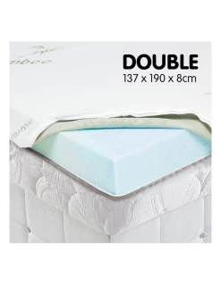 Cool Gel Memory Foam 8cm Mattress Topper Bamboo Fabric Cover Ecologic Queen King 11 Cool Gel Memory Foam 8cm Mattress Topper Bamboo Fabric Cover Ecologic Queen King -Household Items Shop 940294990 3 720x928