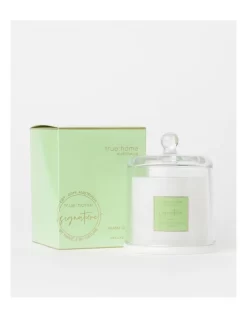 Island Coconut & Lime Candle With Cloche