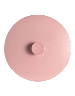 ID Pastels Cast Iron Casserole With Lid 28cm/5.9lt In Pink -Household Items Shop 940665430 3 720x928