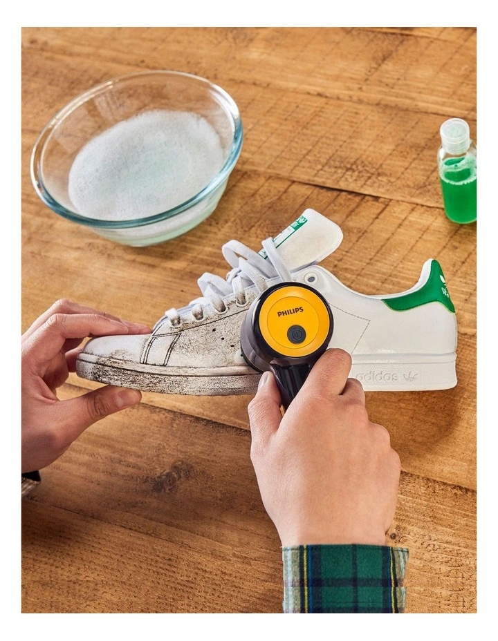 Philips Sneaker Cleaner In Blue/Yellow 4 Philips Sneaker Cleaner In Blue/Yellow - Image 2