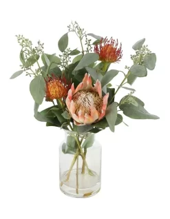 Lynne Native Arrangement In Orange