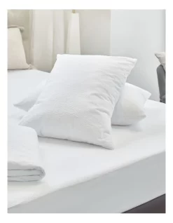 Genesis Cotton Terry Waterproof Twin Pack Pillow Protectors -Household Items Shop 944612740 3 720x928