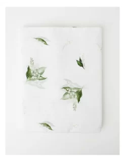 Heritage Lily Of The Valley Table Cloth 150x220cm In White