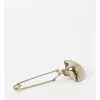 Heritage Tea Party Spring Tea Infuser In Gold