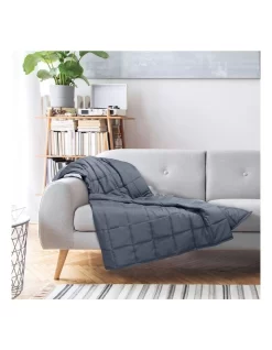 Royal Comfort Weighted Blanket 7KG Queen Size In Grey -Household Items Shop 946770310 5 720x928