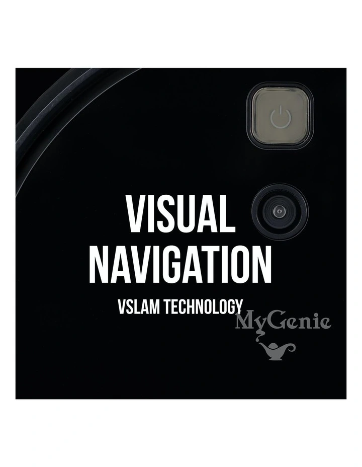 MyGenie V-MAX 3000 Robotic Vacuum Cleaner VSLAM In Black 9 MyGenie V-MAX 3000 Robotic Vacuum Cleaner VSLAM In Black - Image 7