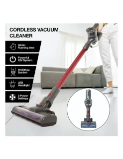 Cordless X5 Vacuum In Red -Household Items Shop 946771750 3 720x928
