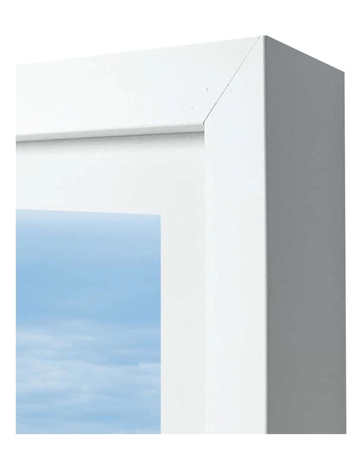 Profile Beach Boat Visit Art Print A2 White Frame Australian Made 4 Profile Beach Boat Visit Art Print A2 White Frame Australian Made - Image 2