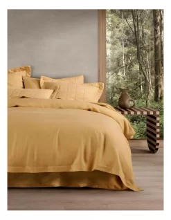 Abbotson Tailored Quilt Cover In Rockmelon